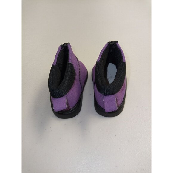 American Girl Doll Go Anywhere Skirt and Purple Zip Up Boots and Puerto Rico Top - Picture 9 of 13